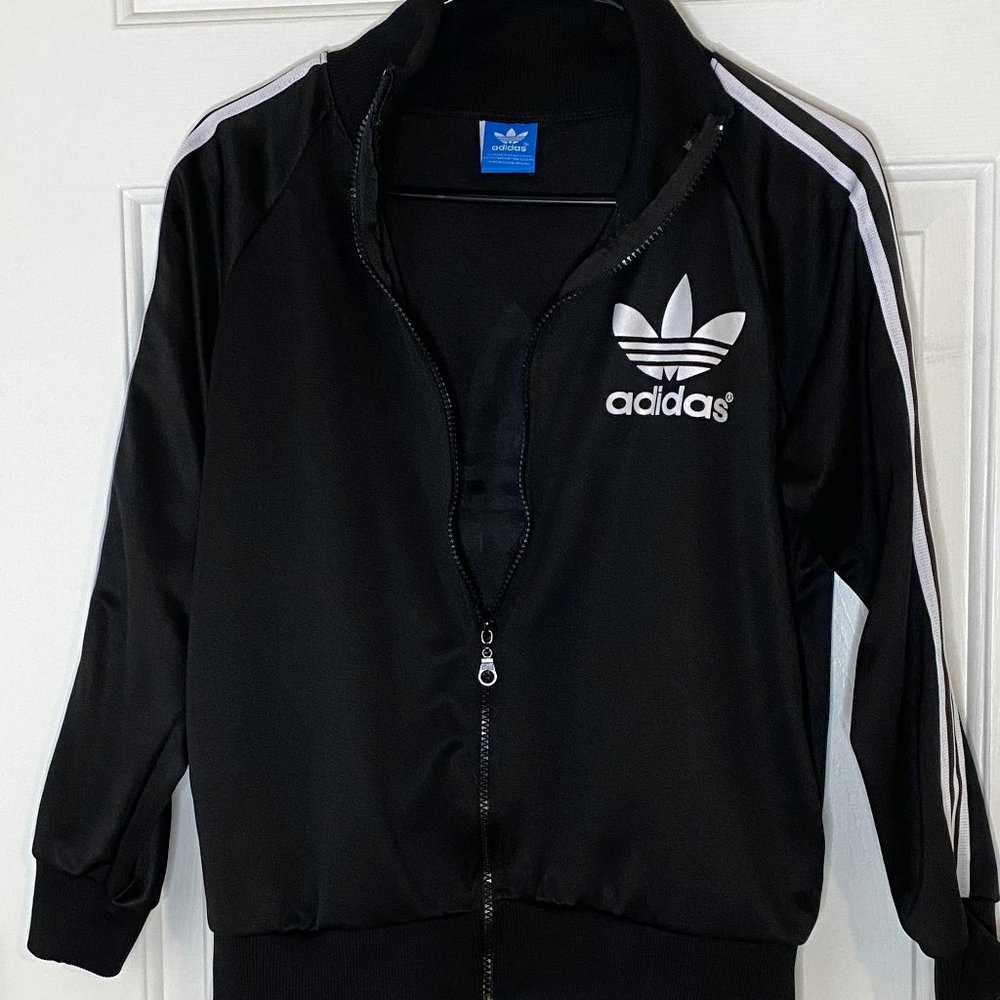 Adidas Classic Track Jacket Black